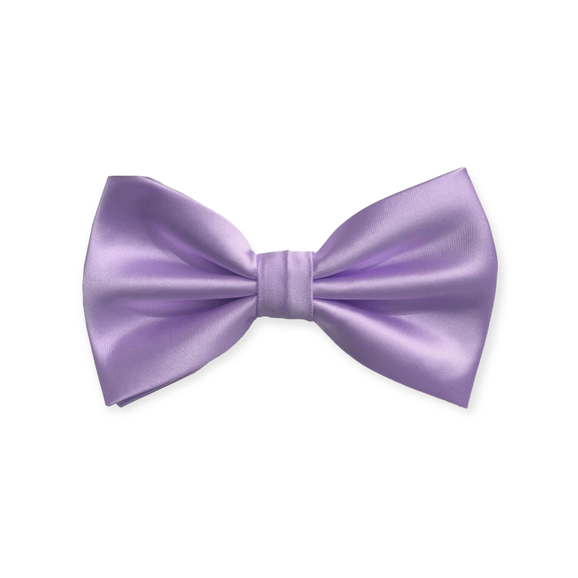 Solid Lilac Bow Tie and Hanky